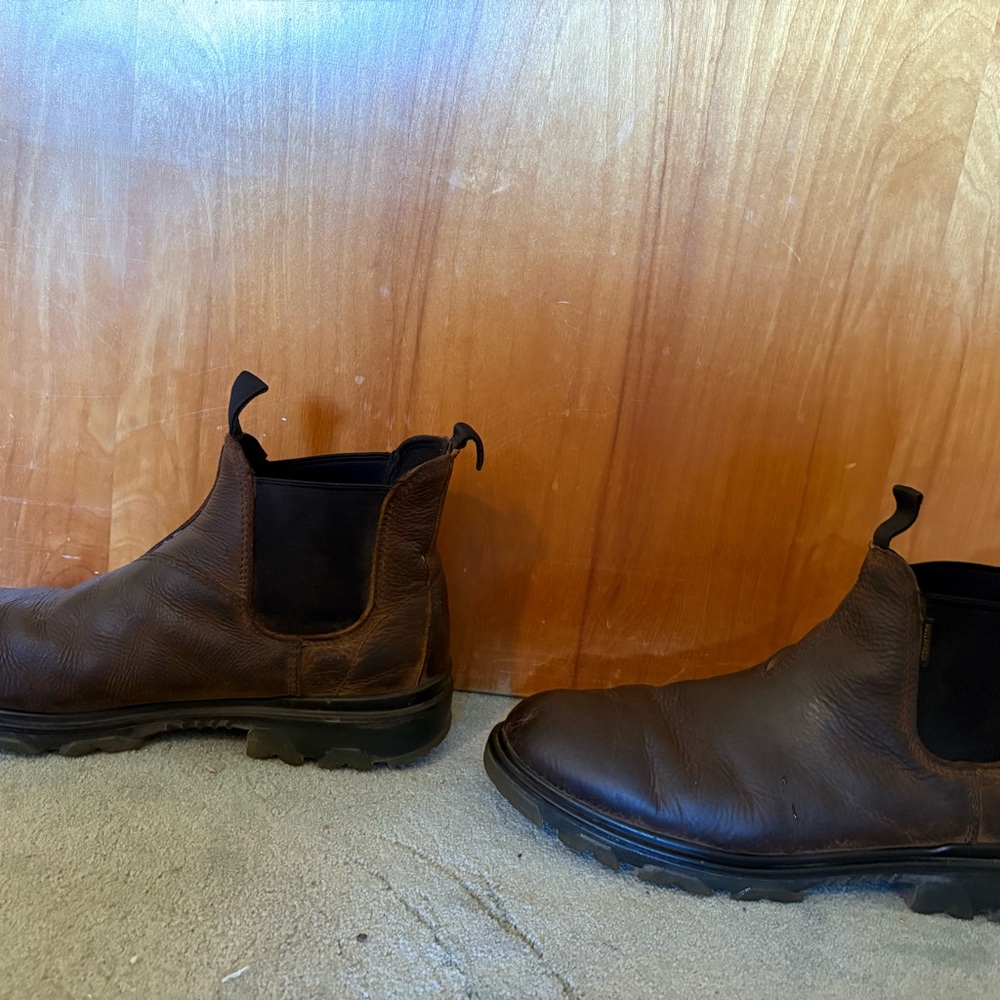 Wolverine Dark Brown Leather Boots